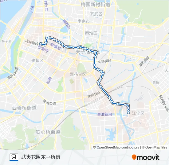703路 Bus Line Map