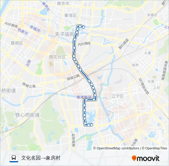 704路 Bus Line Map