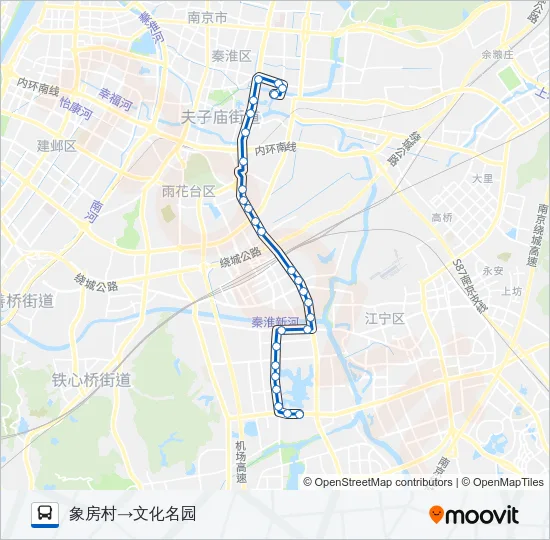 704路 Bus Line Map