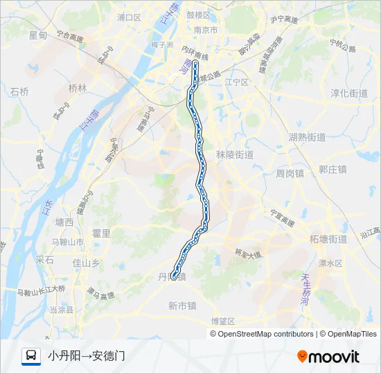 712路 Bus Line Map