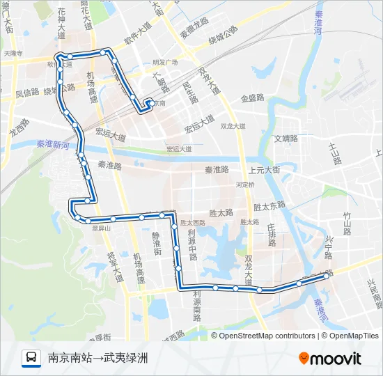 719路 Bus Line Map