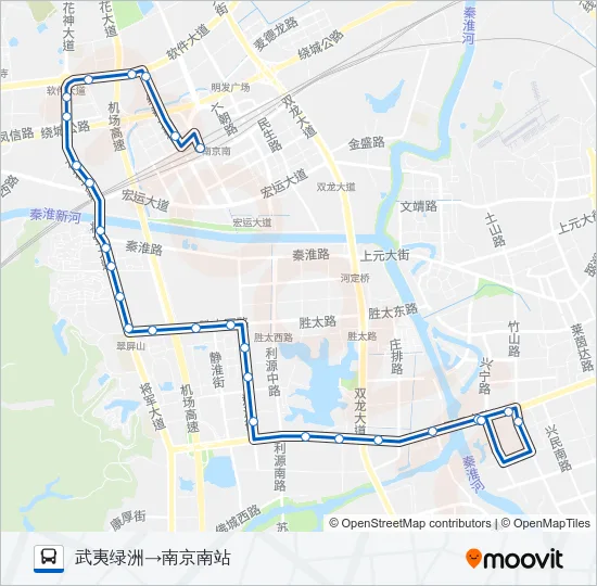 719路 Bus Line Map