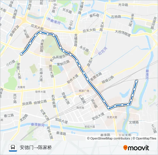 764路 Bus Line Map