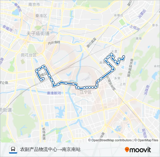 791路 Bus Line Map