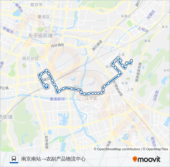 791路 Bus Line Map