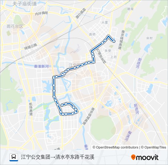公交801路的线路图