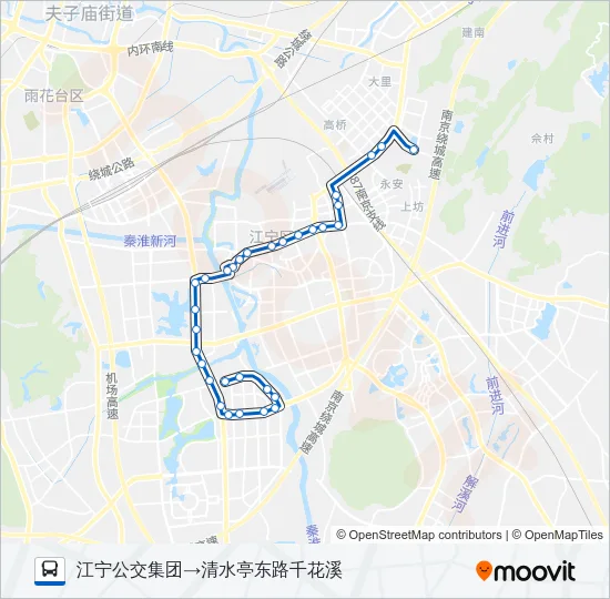 801路 Bus Line Map