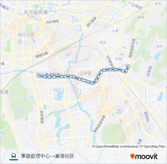 802路 Bus Line Map