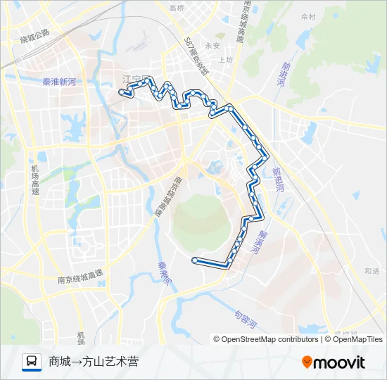 806路 Bus Line Map