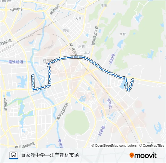 808路 Bus Line Map