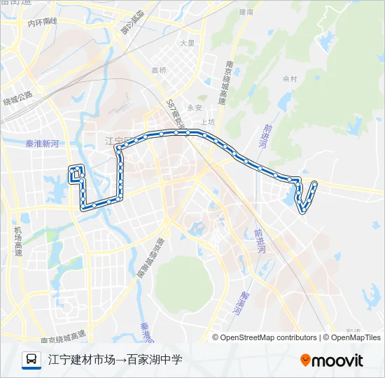 808路 Bus Line Map