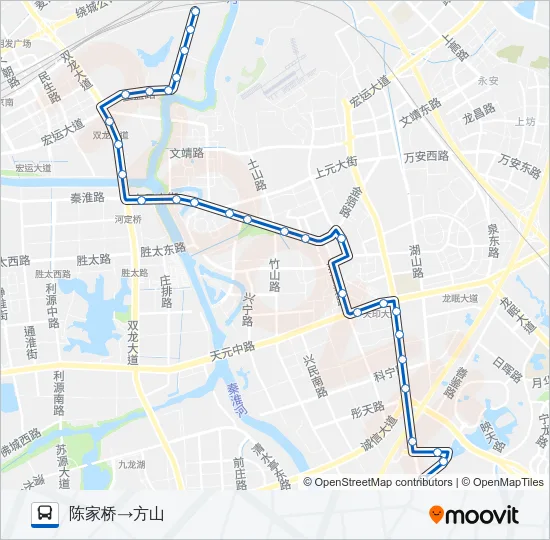 812路 Bus Line Map