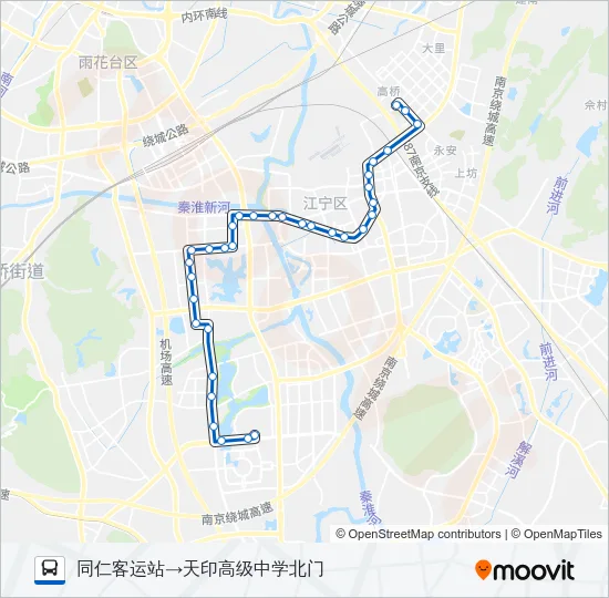 815路 Bus Line Map