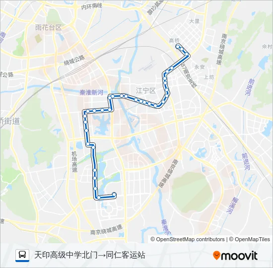 815路 Bus Line Map