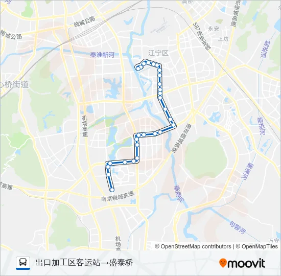 816路 Bus Line Map