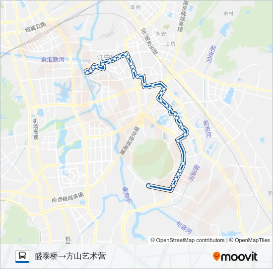 817路 Bus Line Map