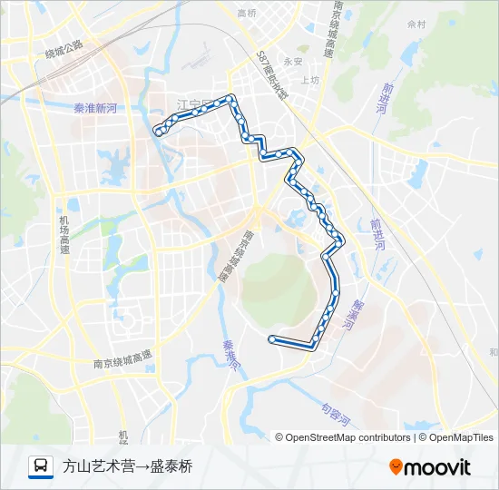 817路 Bus Line Map