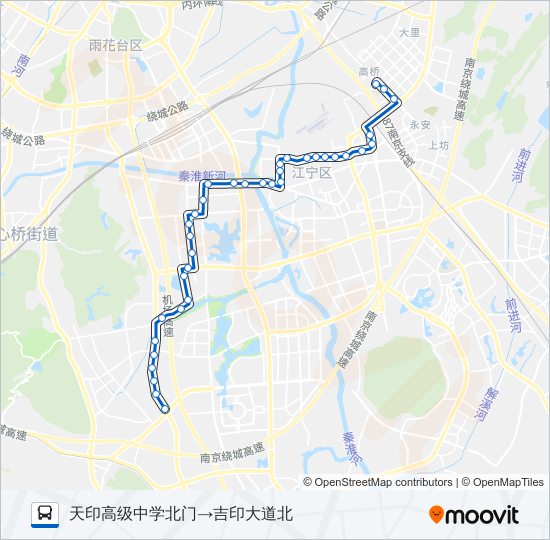 818路 bus Line Map