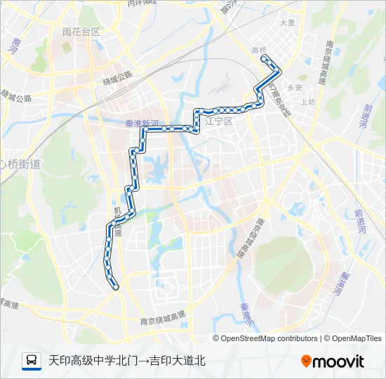 818路 Bus Line Map