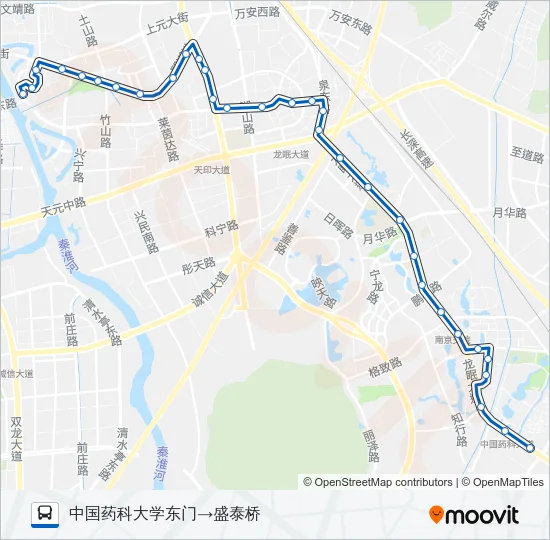 819路 Bus Line Map
