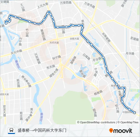 819路 Bus Line Map