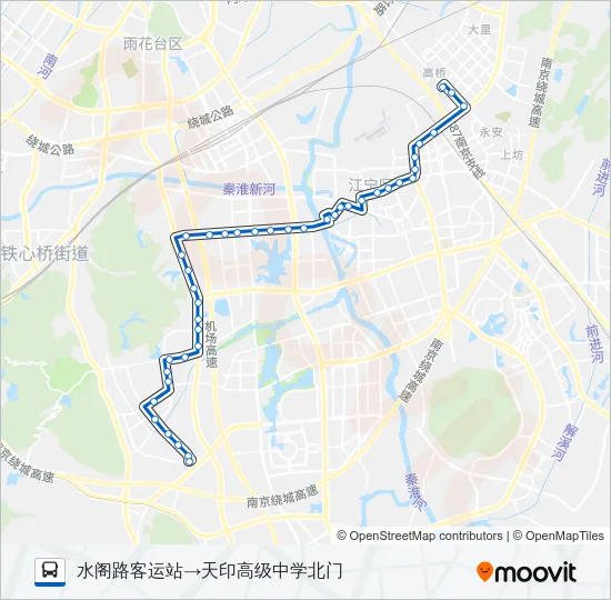 820路 Bus Line Map