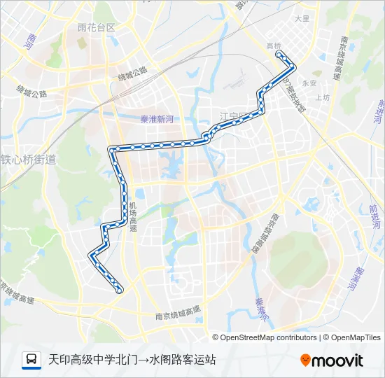 820路 Bus Line Map