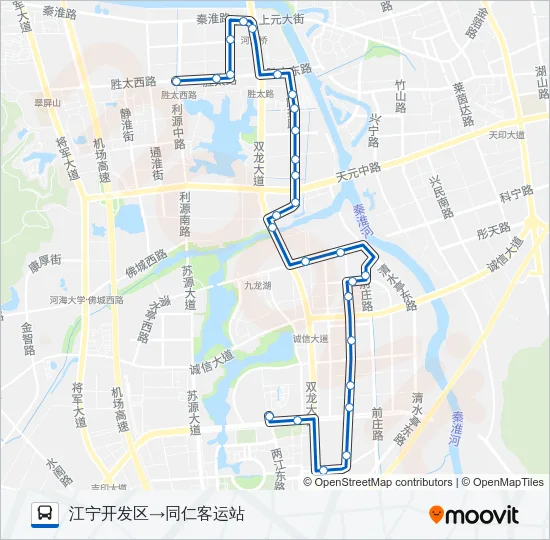 821路 Bus Line Map