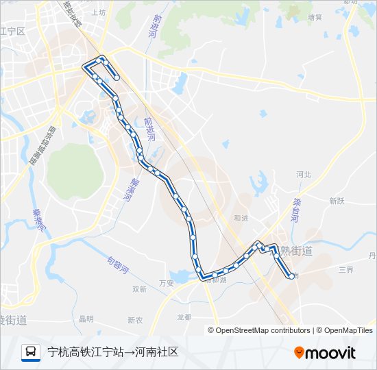 公交826路的线路图