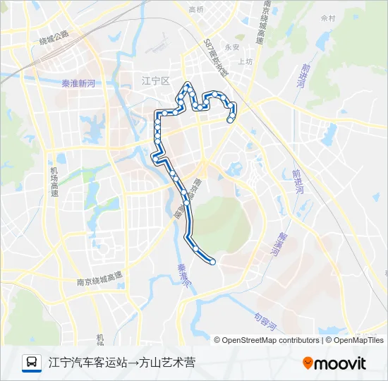 827路 Bus Line Map