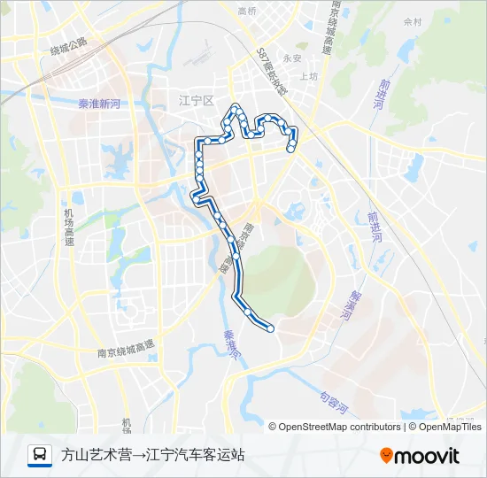 827路 Bus Line Map