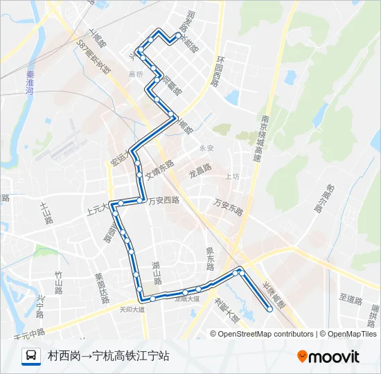 831路 Bus Line Map