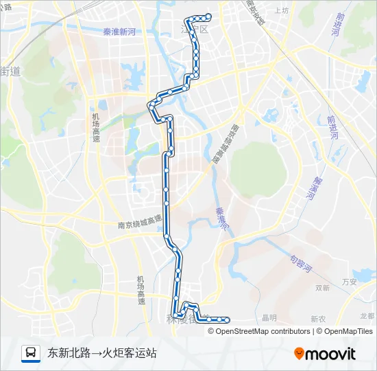 838路 Bus Line Map