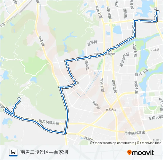 853路 Bus Line Map