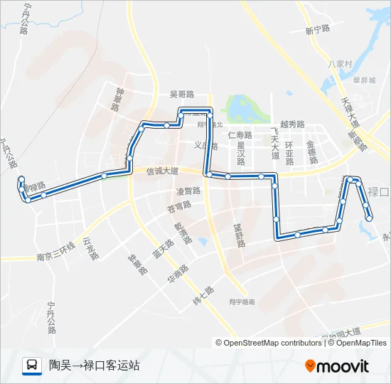 865路 Bus Line Map