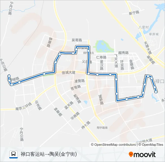 865路 Bus Line Map