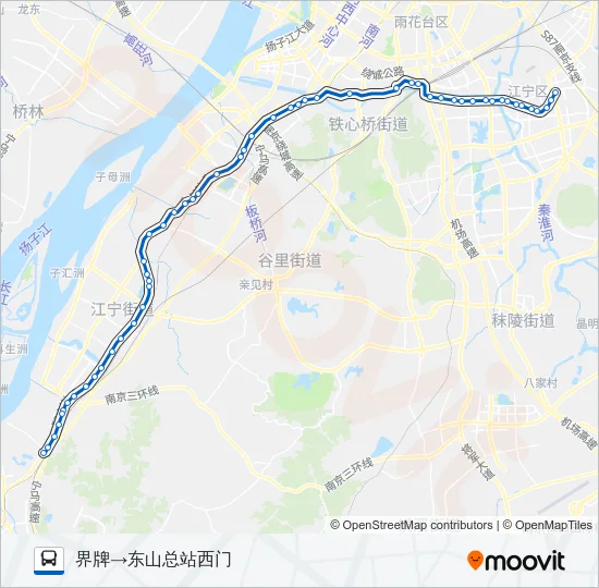 867路 Bus Line Map