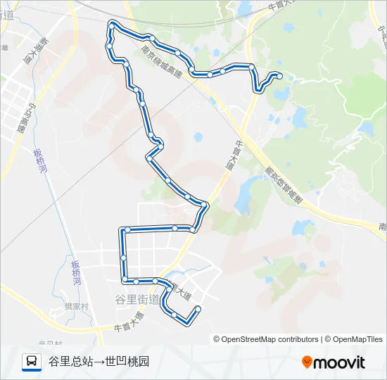 975路 Bus Line Map