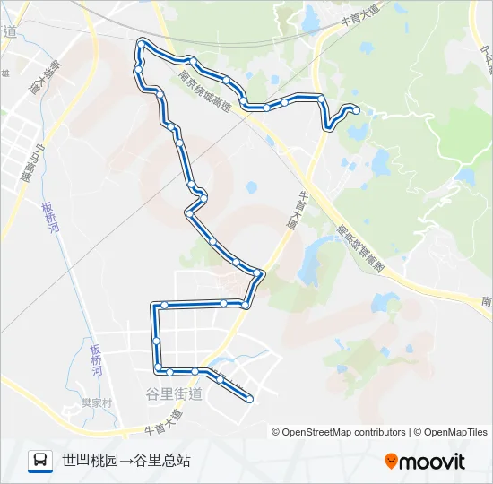 975路 Bus Line Map