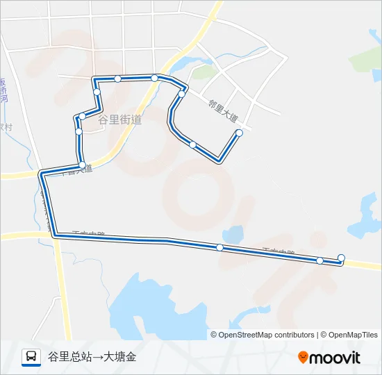 979路 Bus Line Map