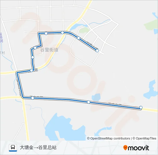 979路 Bus Line Map
