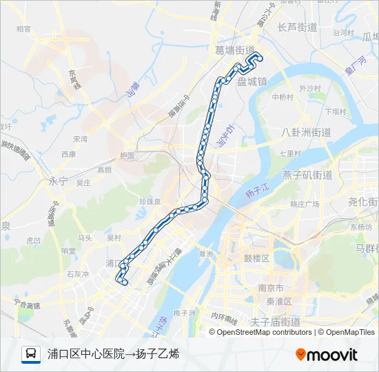 D10路 Bus Line Map