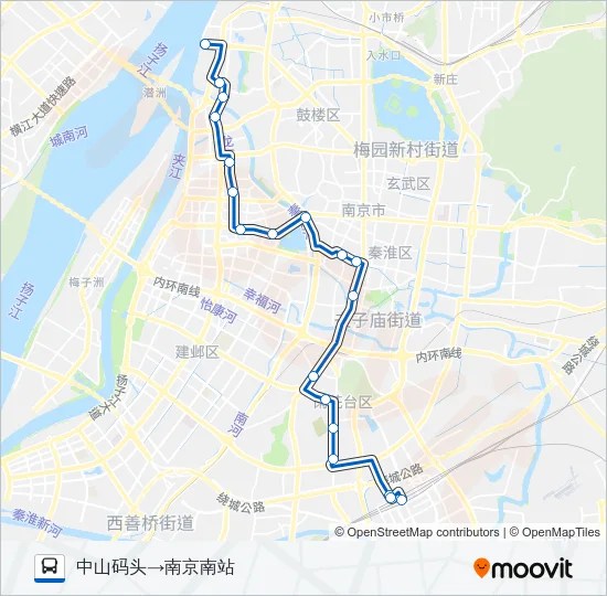 D12路 Bus Line Map