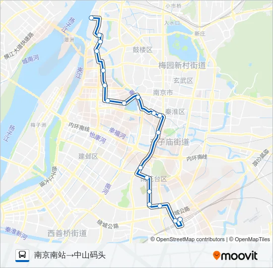 D12路 Bus Line Map