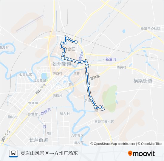 G60路 bus Line Map