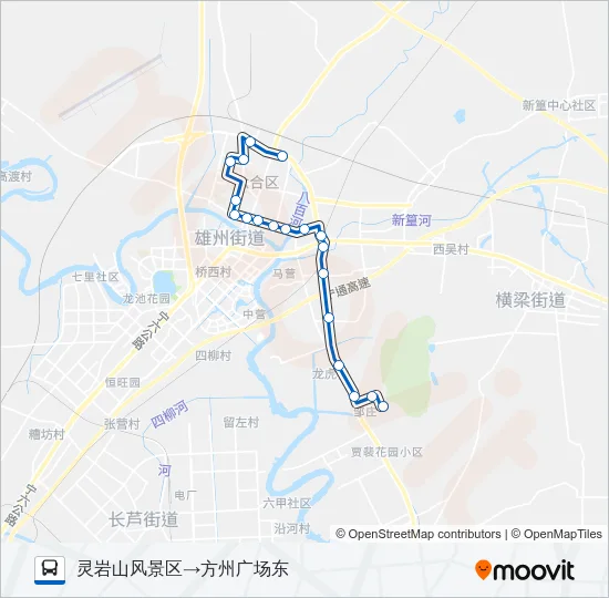 G60路 Bus Line Map