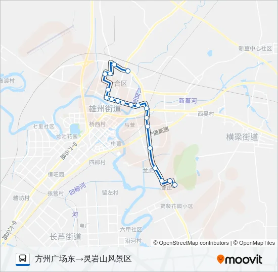 G60路 Bus Line Map