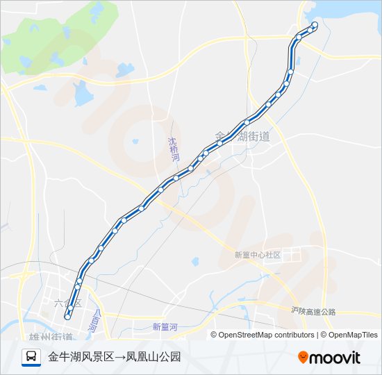 公交G62路的线路图