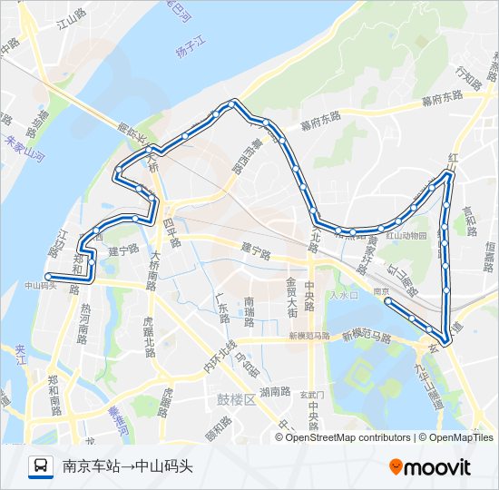 Y9路夜间 bus Line Map