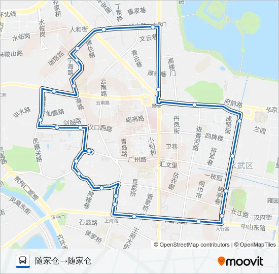公交3内环空调路的线路图